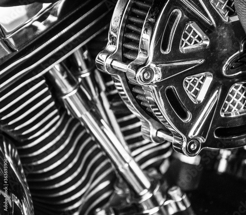 Motorcycle Chrome Parts © Snowkeeper