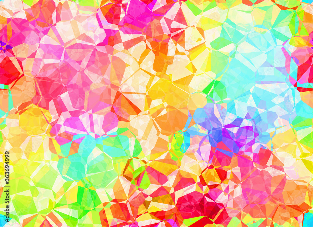 abstract polygonal colorful background