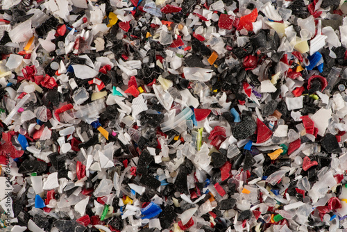 Granuli plastica riciclata 
