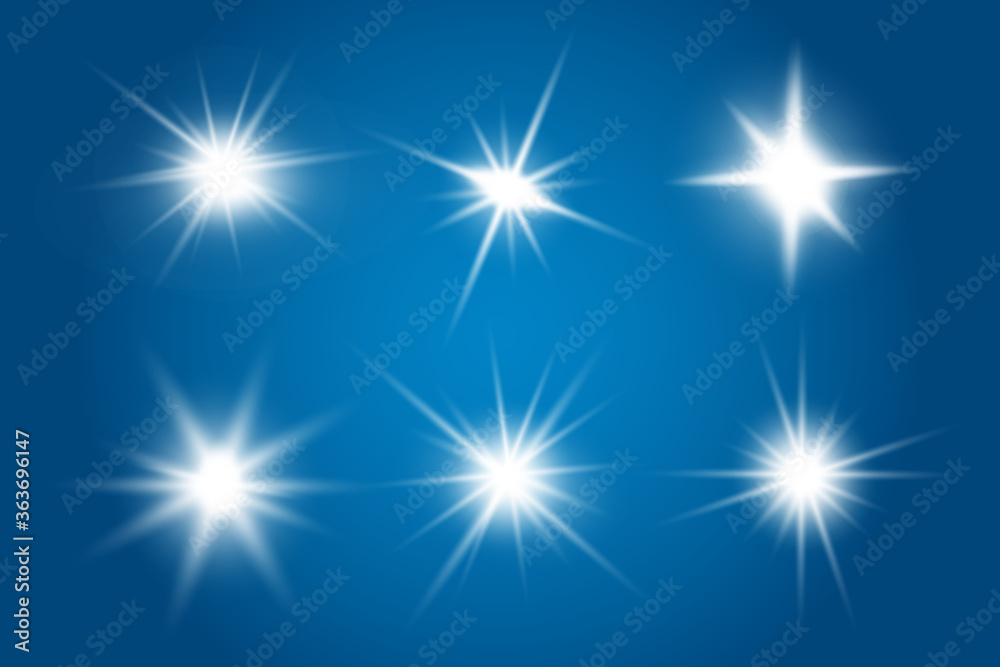 Glow isolated white light effect, lens flare, explosion, glitter, line, sun flash, spark and stars. Abstract special effect element design. Glow isolated white light effect, lens flare, explosion, glitter, line, sun flash, spark and stars. Abstract special effect element design.