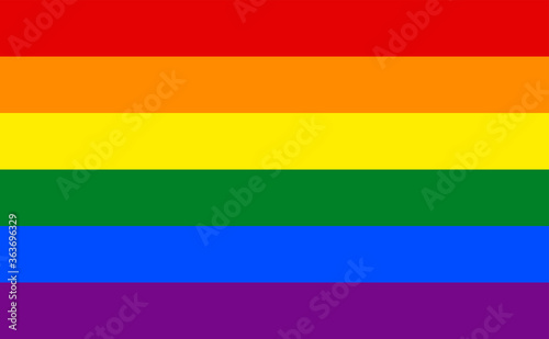 LGBT pride flag