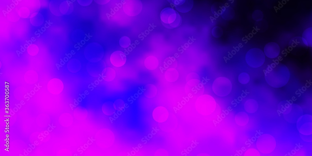 Light Purple, Pink vector layout with circle shapes. Abstract illustration with colorful spots in nature style. Pattern for business ads. Light Purple, Pink vector layout with circle shapes. Abstract illustration with colorful spots in nature style. Pattern for business ads.