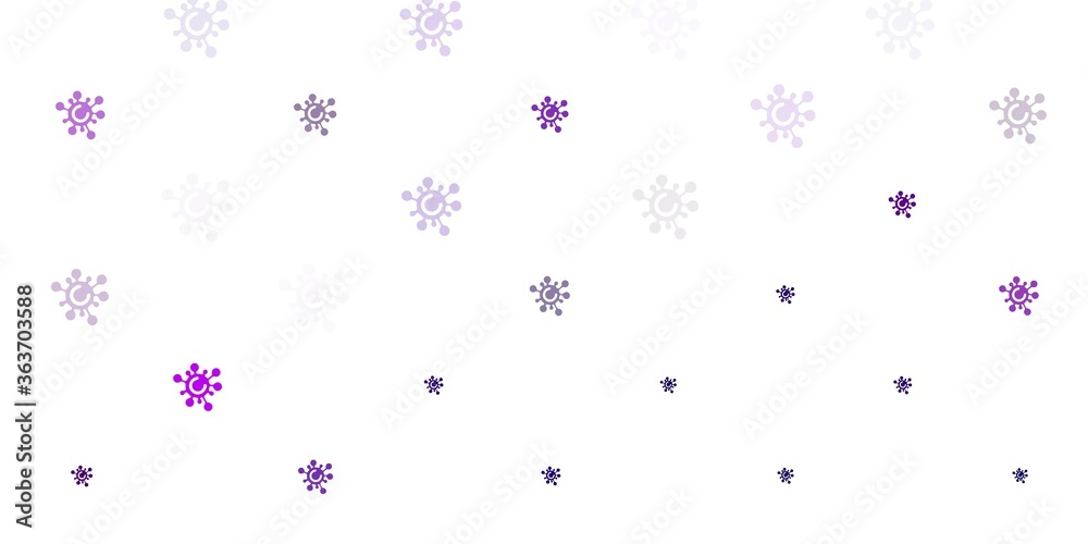 Light Pink vector texture with disease symbols. Light Pink vector texture with disease symbols.