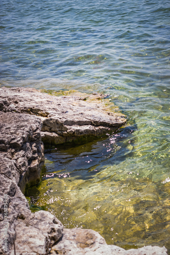 Rocks in the Water