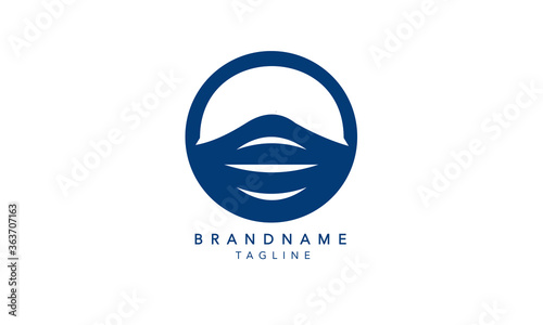 Face Mask Vector, Medical Mask logo 