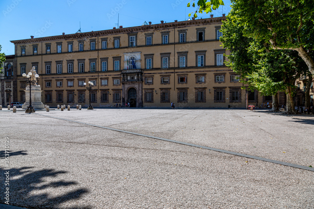 Naklejka premium Lucca Toskana Italien Stadtansichten Altstadt