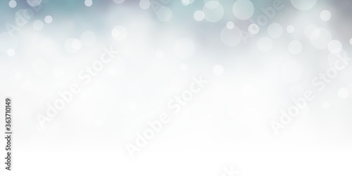 Light Gray vector background with circles. Colorful illustration with gradient dots in nature style. Pattern for business ads.