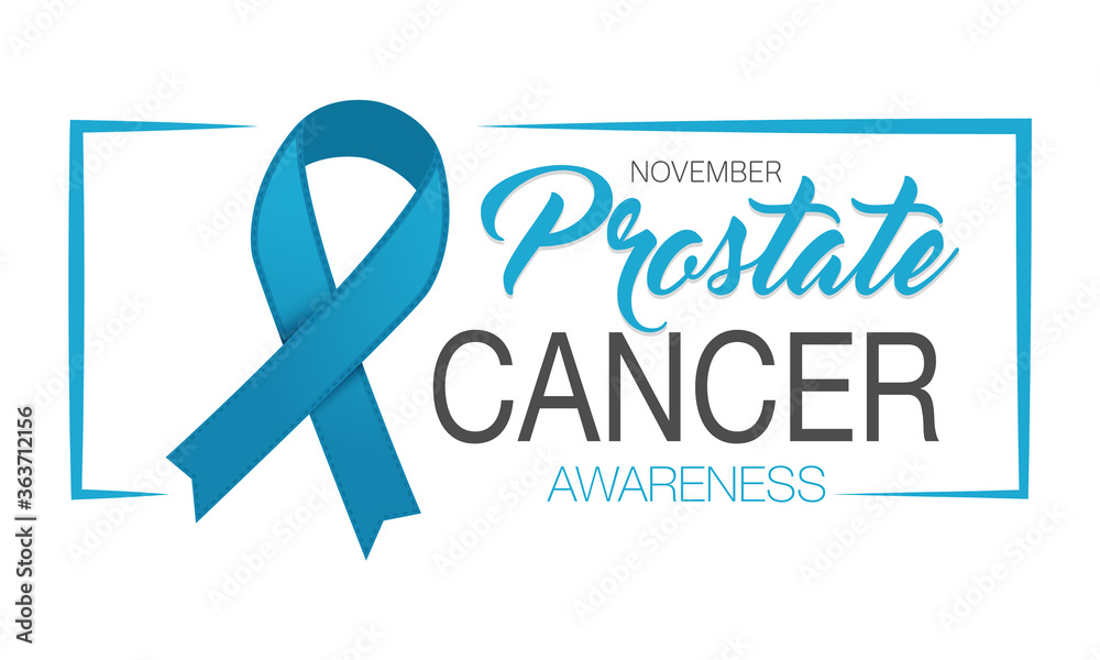 Prostate cancer awareness ribbon background. Vector Prostate cancer awareness ribbon background. Vector