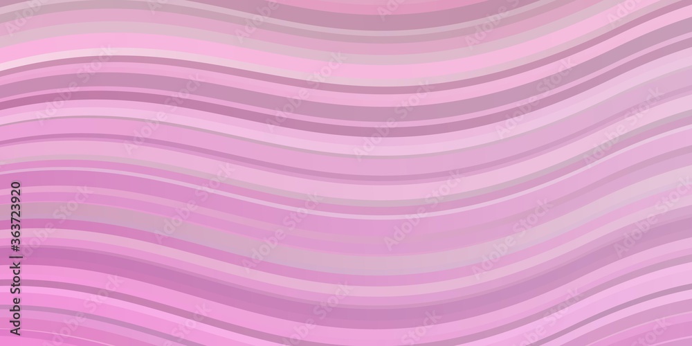 Light Pink vector pattern with wry lines. Bright sample with colorful bent lines, shapes. Template for your UI design. Light Pink vector pattern with wry lines. Bright sample with colorful bent lines, shapes. Template for your UI design.