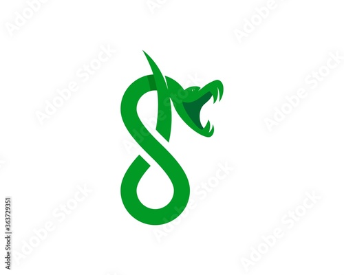 Green snake and infinity