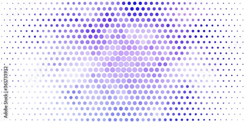 Light Purple vector pattern with circles. Abstract decorative design in gradient style with bubbles. Design for posters  banners.