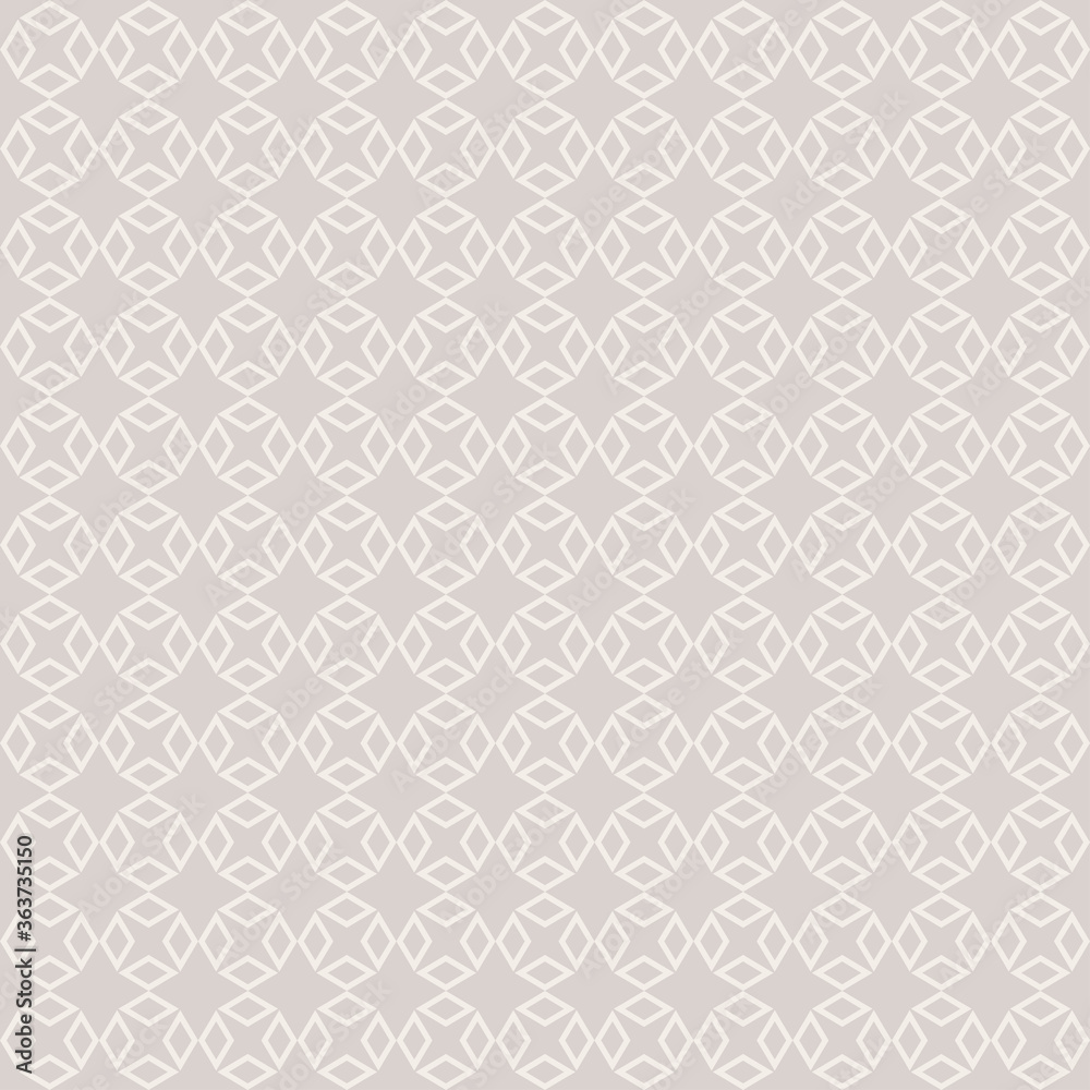 Grey background pattern. Seamless pattern. Monochrome background for fabric, tile, interior design or wallpaper