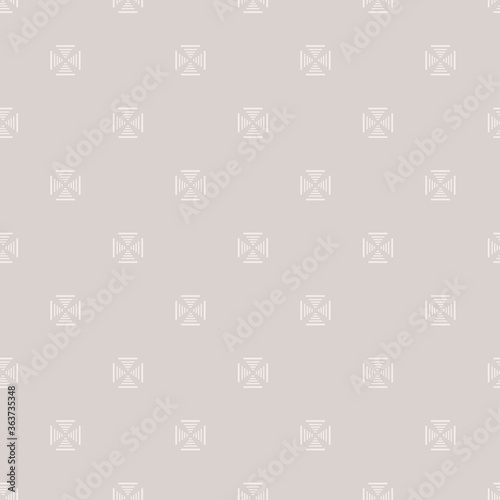 Simple background pattern. Grey seamless pattern: for fabric, tile, interior design or wallpaper. Vector background image