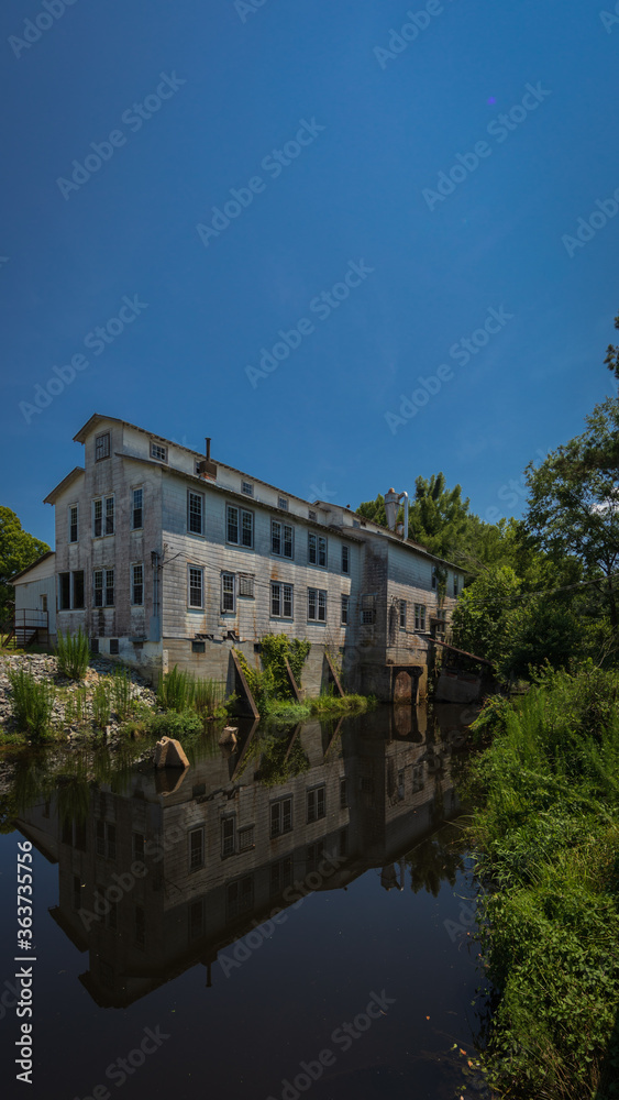 Obraz premium Old Mill Plant