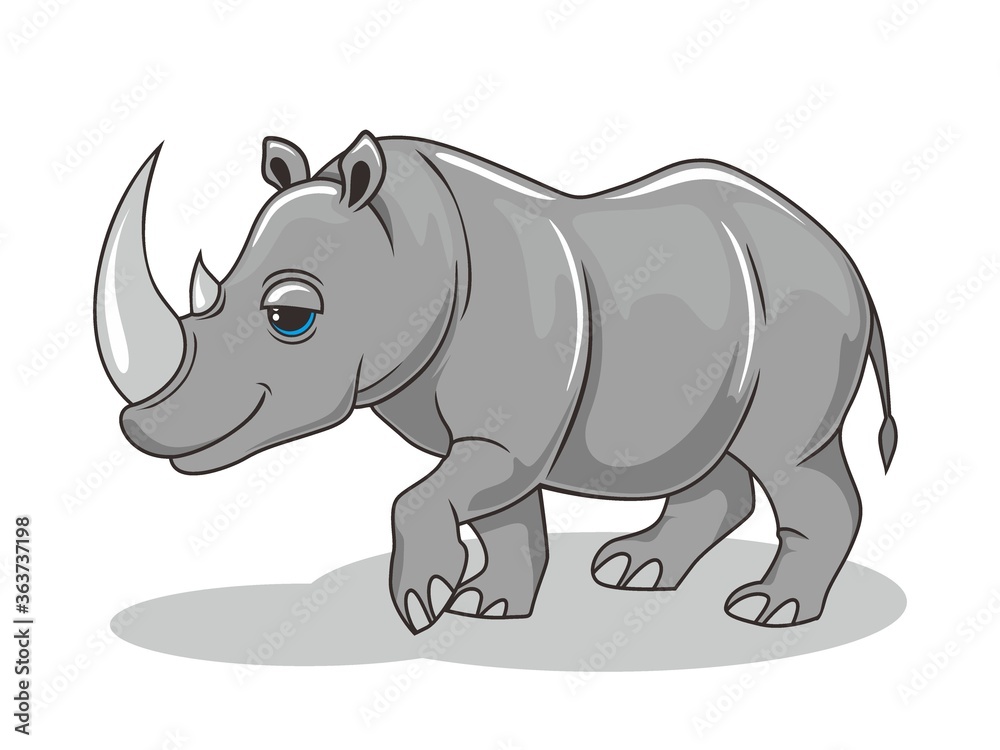 Obraz premium Cartoon Illustration Isolated...