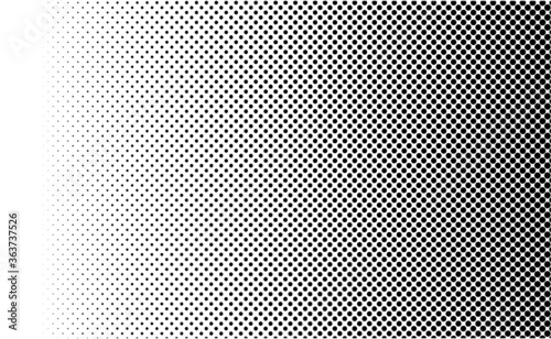 Halftone background Design. Abstract geometric dots background. Vector Halftone for presentation banner, flyer, Cover, Report. 