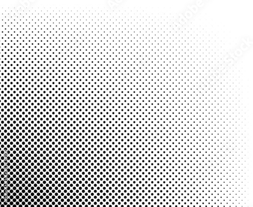 Halftone background Design. Abstract geometric dots background. Vector Halftone for presentation banner, flyer, Cover, Report. 