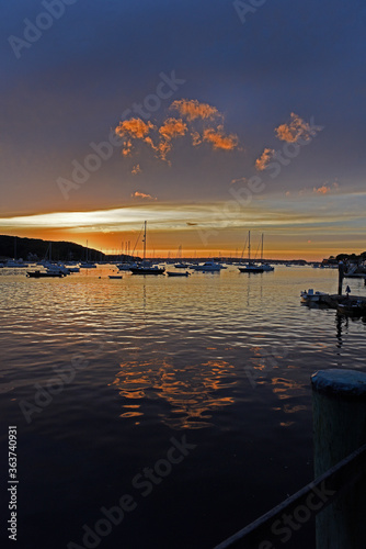 Harbor Sunset photo