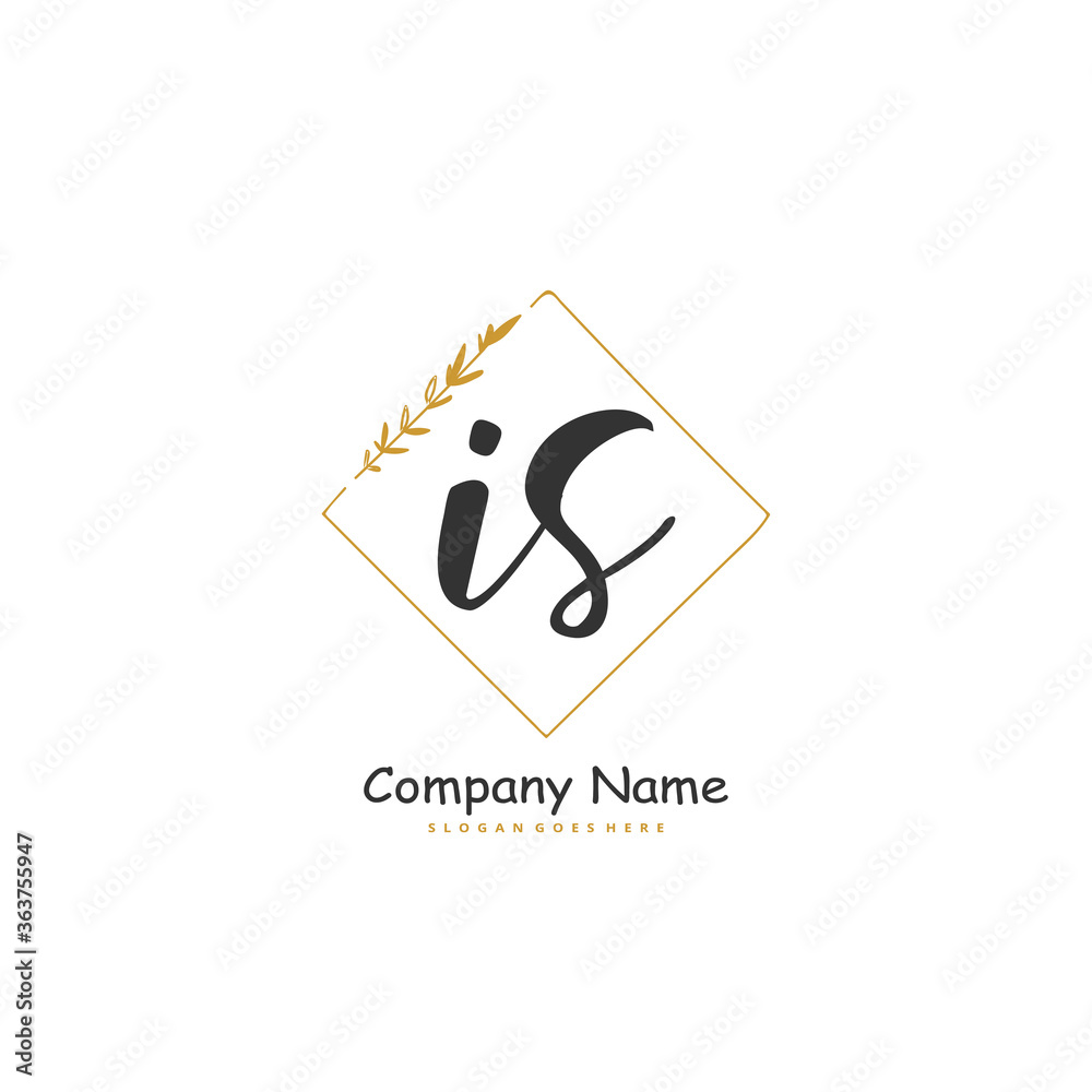 I S IS Initial handwriting and signature logo design with circle. Beautiful design handwritten logo for fashion, team, wedding, luxury logo. I S IS Initial handwriting and signature logo design with circle. Beautiful design handwritten logo for fashion, team, wedding, luxury logo.