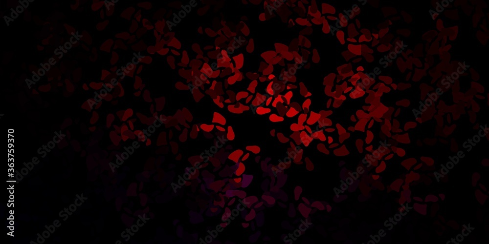 Dark red vector backdrop with chaotic shapes. Dark red vector backdrop with chaotic shapes.