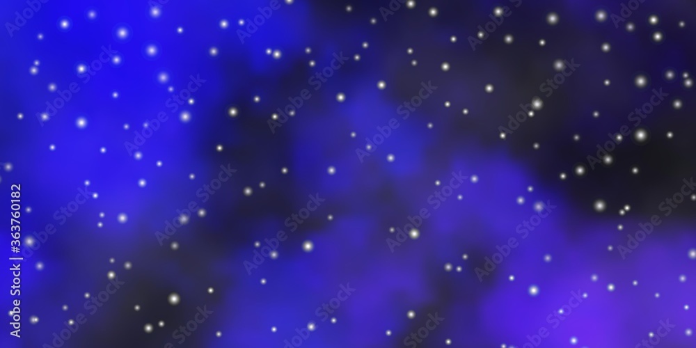 custom made wallpaper toronto digitalDark Purple vector template with neon stars. Colorful illustration in abstract style with gradient stars. Best design for your ad, poster, banner.