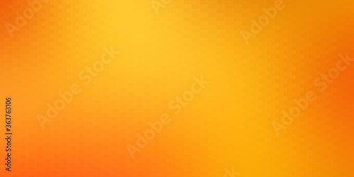 Light Orange vector layout with lines, rectangles. New abstract illustration with rectangular shapes. Best design for your ad, poster, banner.