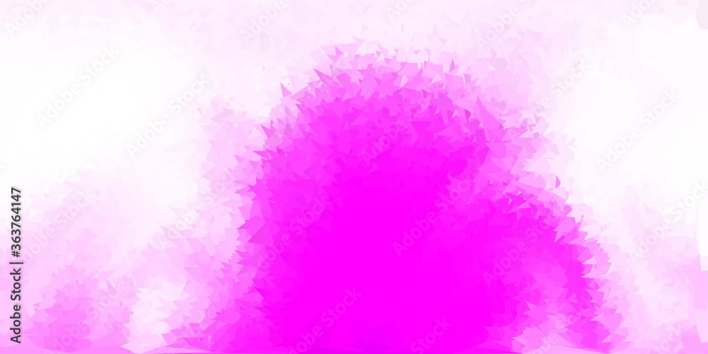 Light purple, pink vector gradient polygon design. Light purple, pink vector gradient polygon design.