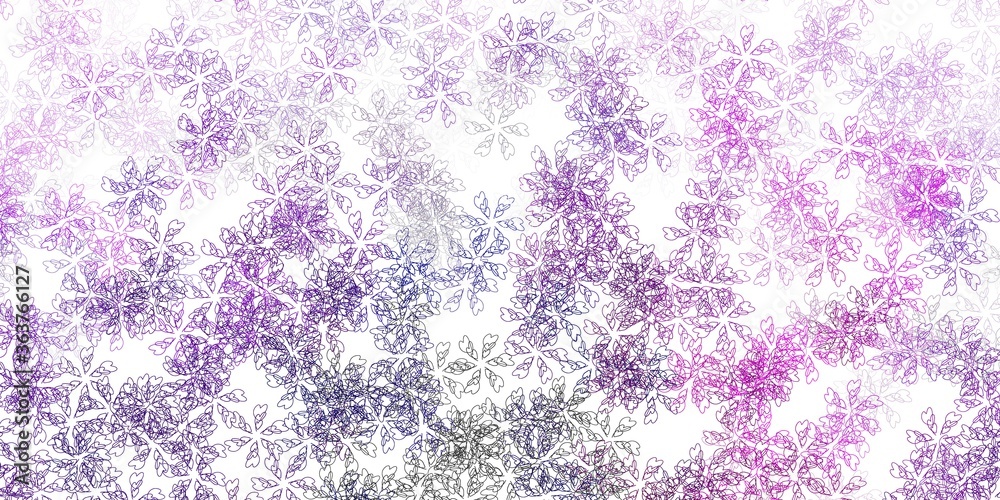 Light purple vector abstract artwork with leaves. Light purple vector abstract artwork with leaves.
