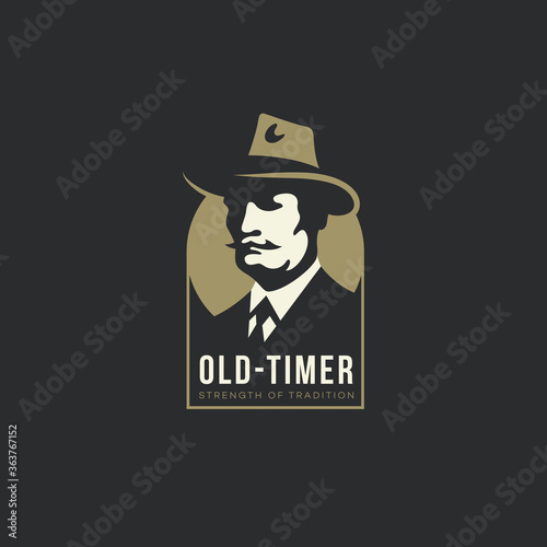 Old man logo