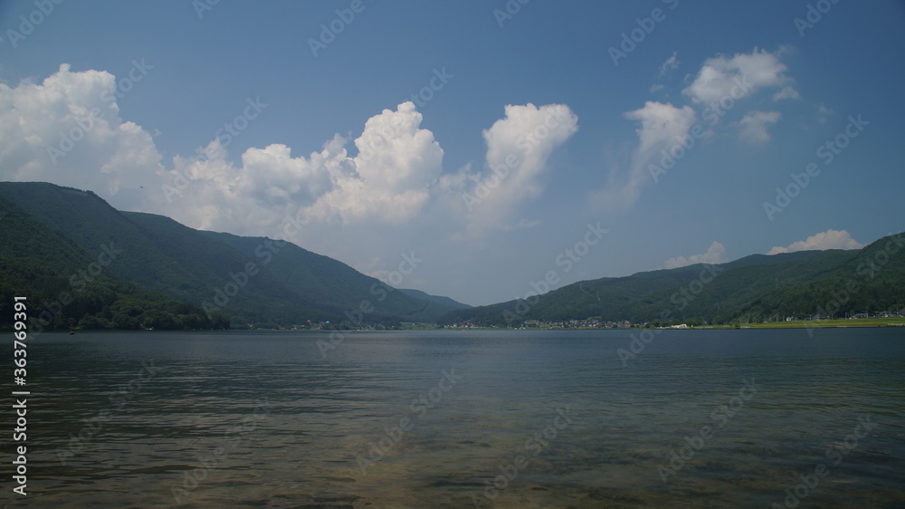 Lake Kizaki, Nagano Prefecture, Japan Lake Kizaki, Nagano Prefecture, Japan