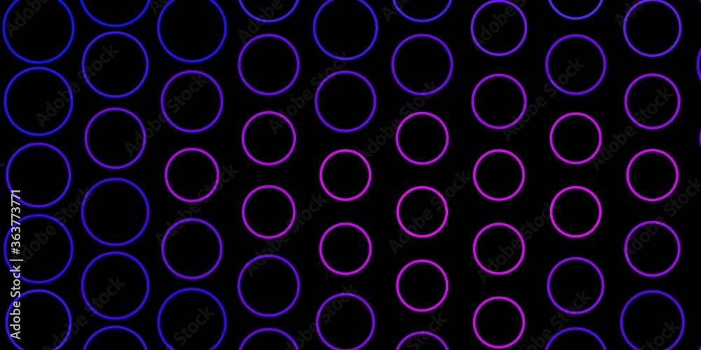 Dark Blue, Red vector template with circles. Modern abstract illustration with colorful circle shapes. Pattern for wallpapers, curtains. Dark Blue, Red vector template with circles. Modern abstract illustration with colorful circle shapes. Pattern for wallpapers, curtains.