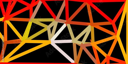 Light orange vector geometric polygonal wallpaper.
