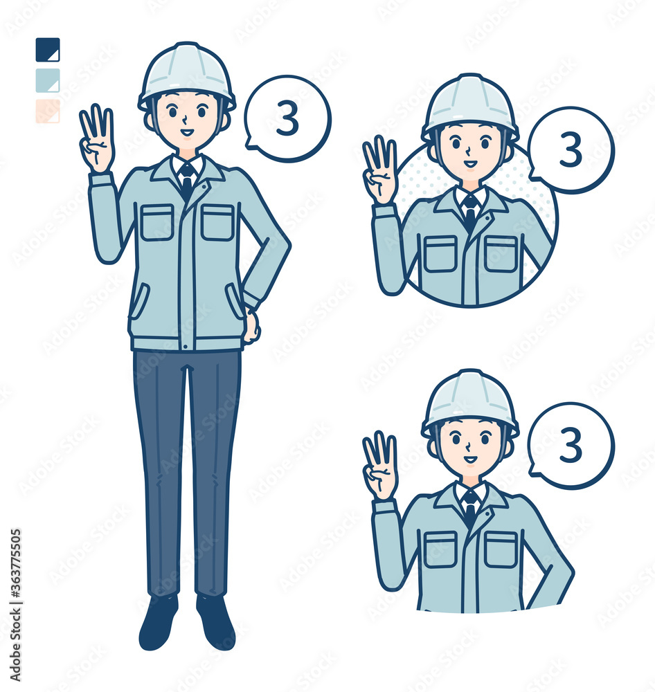 simple work wear man_Counting-as-3
