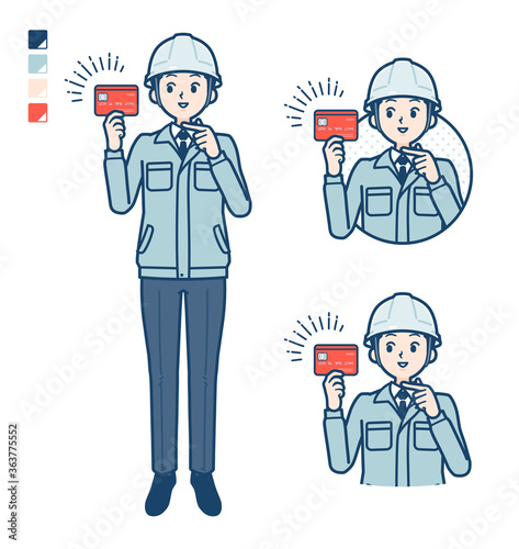 simple work wear man_Credit-card