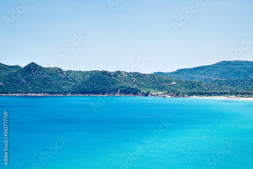 Mediterranean Sea and Coast of Italian Island Sardinia. © BooblGum