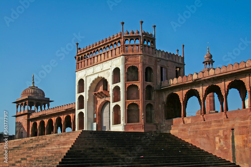 Moti Masjid  Pearl Mosque   Bhopal  Madhya Pradesh  India