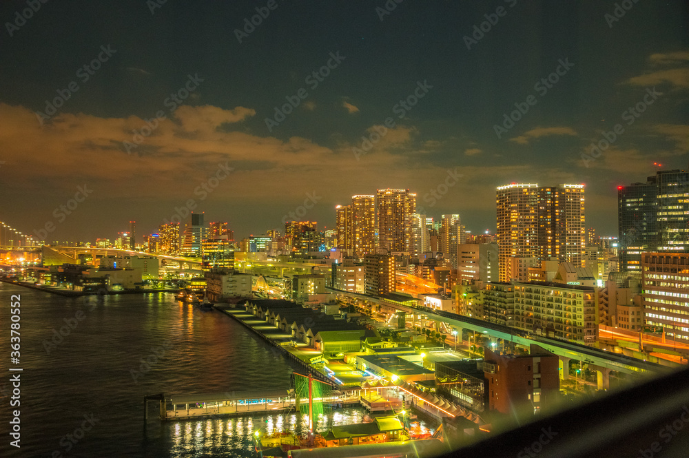 東京湾岸の夜景