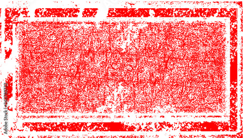 Stamp Texture . Distressed Brush Stroke . red Modern banner .