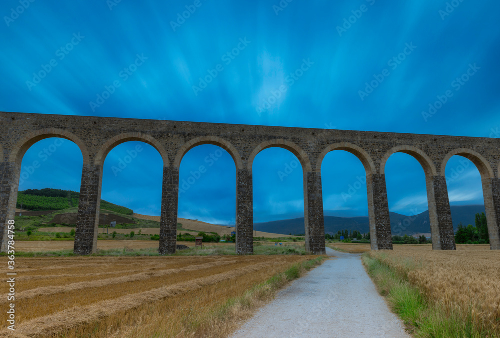 Roman aqueduct in the province of navarra, spain Roman aqueduct in the province of navarra, spain