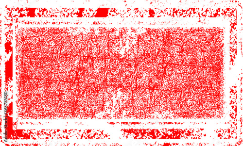 Stamp Texture . Distressed Brush Stroke . red Modern banner .
