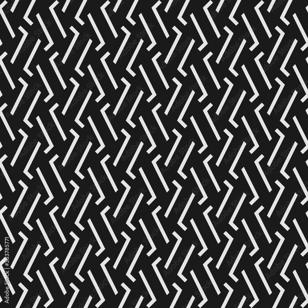 Seamless geometric weave pattern with elements of zigzag Seamless geometric weave pattern with elements of zigzag