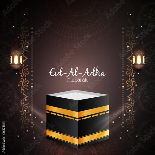 Religious Islamic Eid-Al-Adha mubarak background