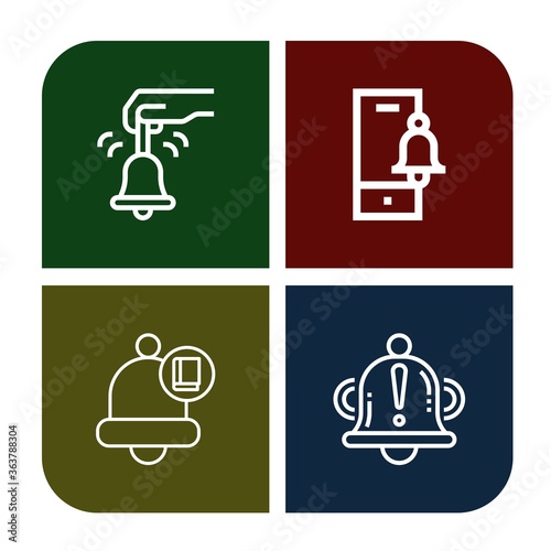 Set of ringer icons