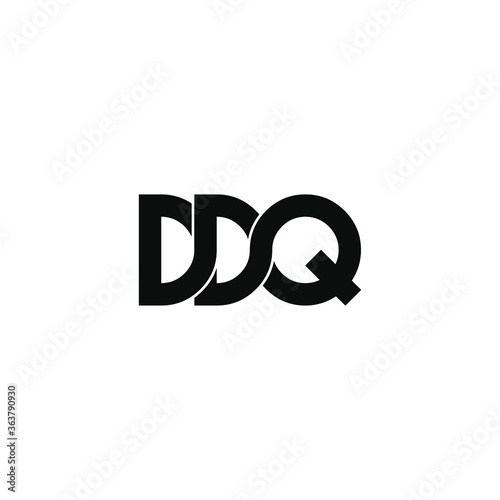 ddq letter original monogram logo design