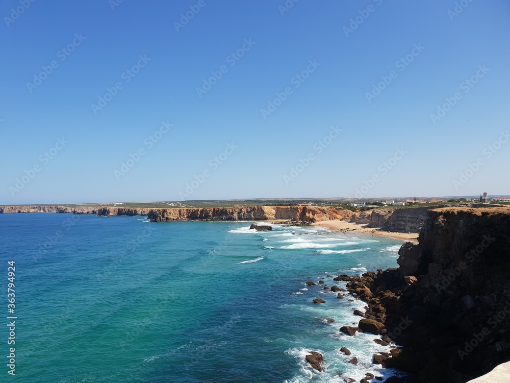 Obraz premium Atlantikküste bei Sagres Portugal