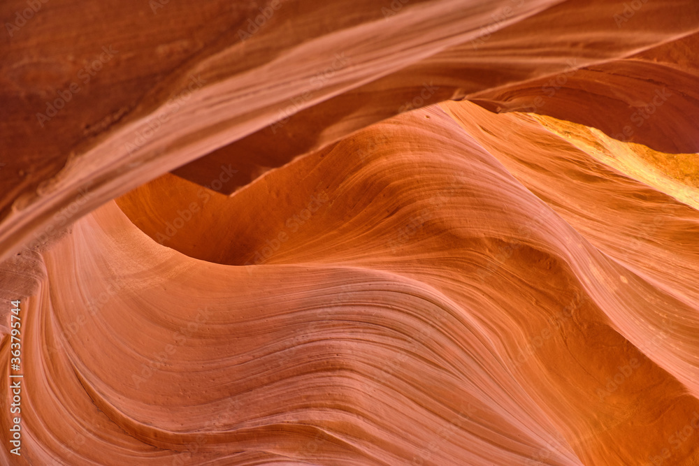 Antelope Canyon lights and rocks arizona usa Antelope Canyon lights and rocks arizona usa