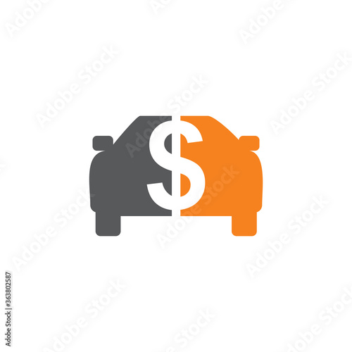 automotive care logo , automotive rent logo