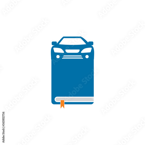 car booking logo , automotive book logo
