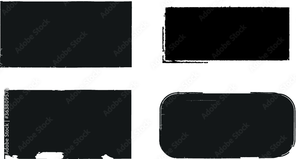 vector distress textures.blank shapes. vector distress textures.blank shapes.