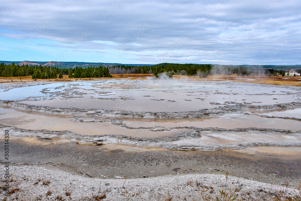 Yellowstone National Park in Wyoming Yellowstone National Park in Wyoming